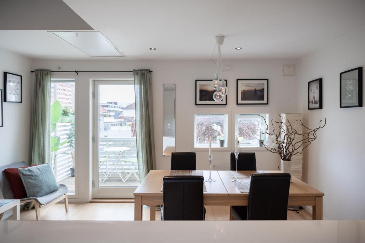 Central top floor apartment Stavanger Buitenkant foto